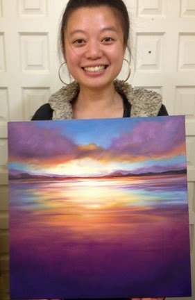 BridgetWangPurpleSunset
