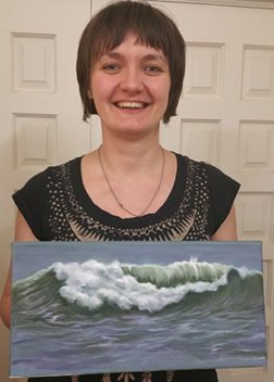 HannaKardashOceanWave