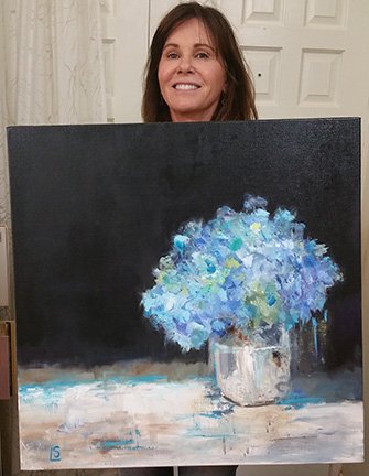 Liz Blue Floral