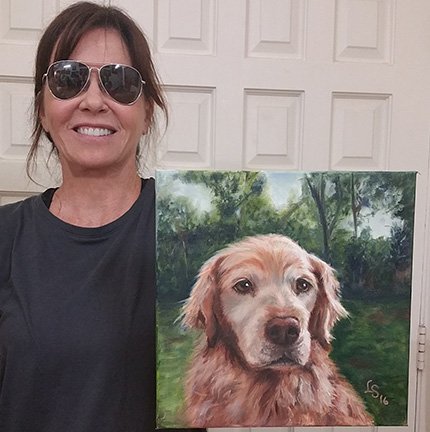 Liz Sganga Dog Portrait